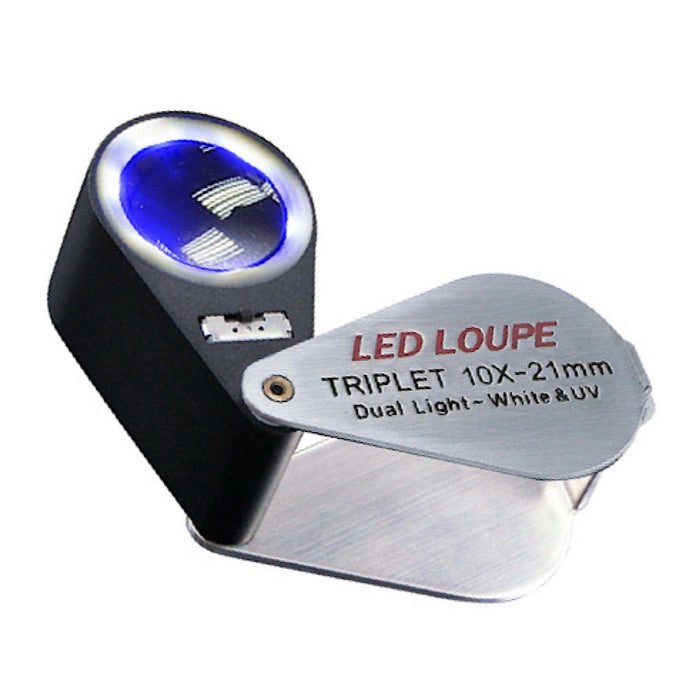 10X Loupe with LED & UV
